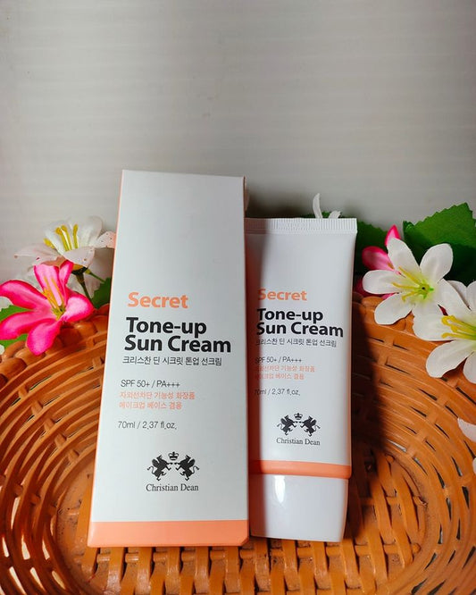 Secret Tone-Up Sun Cream SPF50+ PA+++ 70ml – Lightweight Daily Sunscreen | Cosmo-Fair