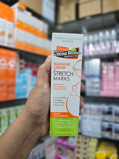 Disaaar Cocoa Butter Massage Cream for Stretch Marks 125g |cosmofair