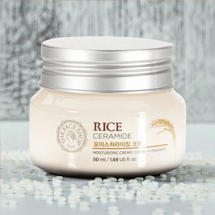 Rice Ceramide Moisturizing Cream 50ml | Deep Hydration & Skin Barrier Care (Orginl Korean Products✅)