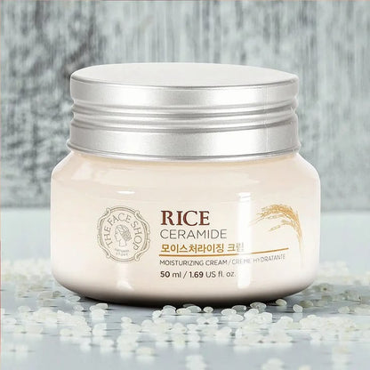 Rice Ceramide Moisturizing Cream 50ml | Deep Hydration & Skin Barrier Care (Orginl Korean Products✅)