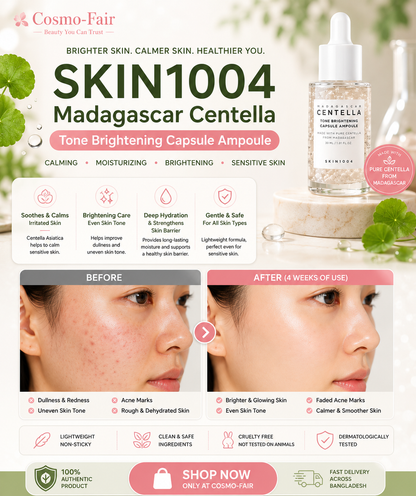 SKIN1004 Madagascar Centella Tone Brightening Capsule Ampoule – 30ml